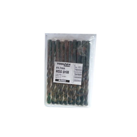 Jobber HSS Drill 6.0mm Roll Forged Toolpak Pack of 10
